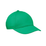 5-Panel-Baseball-Cap Kinder Gruen als Werbeartikel mit Logodruck