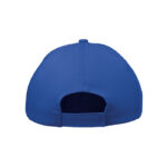 5-Panel-Baseball-Cap Kinder Blau, Detailaufnahme des Materials