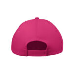 5-Panel-Baseball-Cap Kinder Rosa, Detailaufnahme des Materials
