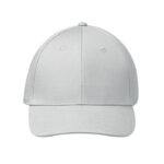 Baseball Kappe 6 Panels Weiß von oben