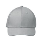 Baseball Kappe 6 Panels Silber von oben