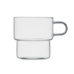 Borosilikatglas 300 ml, geöffnet dargestellt