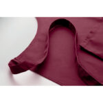 Küchenschürze Rot, Detailaufnahme des Materials
