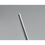 Tintenloses Schreibgerät Silber, Detailaufnahme des Materials