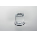 Runder Untersetzer RPET Grau, Detailaufnahme des Materials