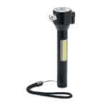 3-in-1 Auto-Nothilfe mit Taschenlampe, Nothammer und Gurtschneider als Werbeartikel