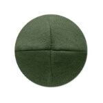 Beanie RPET-Polyester Gruen, Rückansicht