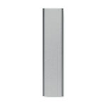 2600 mAh Powerbank Silber von oben