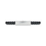 Geflochtenes Armband 18 cm, Seitenansicht