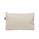 Kosmetiktasche Organic Cotton Braun, Seitenansicht
