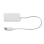 4 Port USB-Hub, Rückansicht