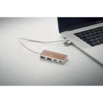 4 Port USB-Hub, Detailaufnahme des Materials