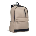 15 " Laptop-Rucksack Braun als Werbeartikel mit Logodruck