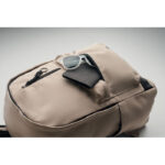 15 " Laptop-Rucksack Braun mit markiertem Druckbereich für Ihr Logo