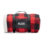 Fleece-Decke RPET mit markiertem Druckbereich für Ihr Logo