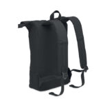 15" Rolltop-Laptop-Rucksack, geöffnet dargestellt