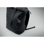 15" Rolltop-Laptop-Rucksack, Seitenansicht