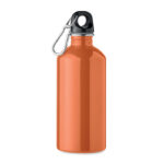 Trinkflasche recycelter 500ml Orange als Werbeartikel mit Logodruck