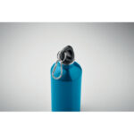 Trinkflasche recycelter 500ml Blau, Detailaufnahme des Materials