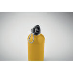 Trinkflasche recycelter 500ml Orange, Detailaufnahme des Materials