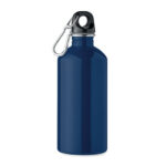 Trinkflasche recycelter 500ml Blau als Werbeartikel mit Logodruck