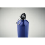 Trinkflasche recycelter 750 ml Blau, Detailaufnahme des Materials