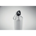 Trinkflasche recycelter 750 ml Weiß, Detailaufnahme des Materials
