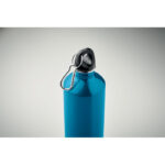 Trinkflasche recycelter 750 ml Blau, Detailaufnahme des Materials