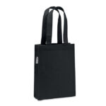 Kleine Tasche RPET-Filz Schwarz als Werbeartikel mit Logodruck