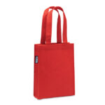 Kleine Tasche RPET-Filz Rot als Werbeartikel mit Logodruck
