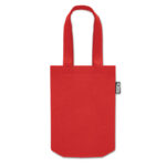 Kleine Tasche RPET-Filz Rot, Rückansicht