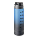 Sport-Trinkflasche RPET 1L Blau als Werbeartikel mit Logodruck