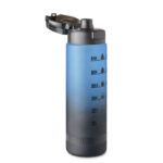 Sport-Trinkflasche RPET 1L Blau von oben