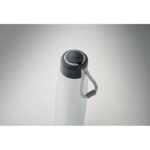 Doppelwandige Flasche 500 ml Weiß, Detailaufnahme des Materials