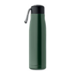 Doppelwandige Flasche 500 ml Gruen, Seitenansicht