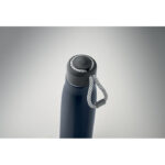 Doppelwandige Flasche 500 ml Blau, Detailaufnahme des Materials