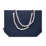 Einkaufs- oder Strandtasche Blau von oben