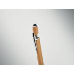 Druckkugelschreiber mit Stylus, Detailaufnahme des Materials