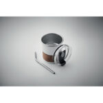 Einwandiger Becher 260 ml – Seitenansicht