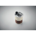 Einwandiger Becher 260 ml Braun, Detailaufnahme des Materials
