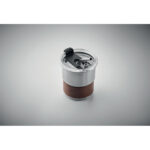 Einwandiger Becher 260 ml Silber, Detailaufnahme des Materials