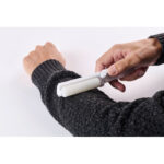 Wiederverwendbare Fusselrolle, Detailaufnahme des Materials