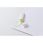 Textmarker RPET Gelb, Detailaufnahme des Materials