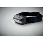 LED-Stirnlampe, Detailaufnahme des Materials
