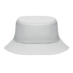 Bucket hat polyester 150g/m² Weiß, Rückansicht