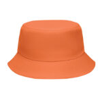 Bucket hat polyester 150g/m² Orange als Werbeartikel mit Logodruck