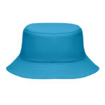 Bucket hat polyester 150g/m² Blau, Rückansicht