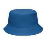 Bucket hat polyester 150g/m² Blau als Werbeartikel mit Logodruck