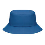 Bucket hat polyester 150g/m² Blau, Rückansicht