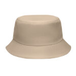 Bucket hat polyester 150g/m² Braun als Werbeartikel mit Logodruck